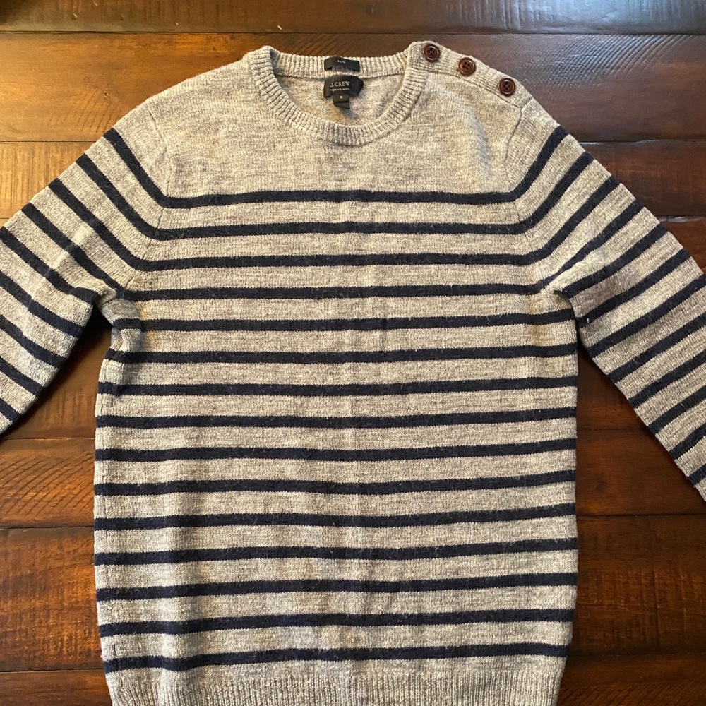 J. Crew Slim Fit Elbow Patch Sweater